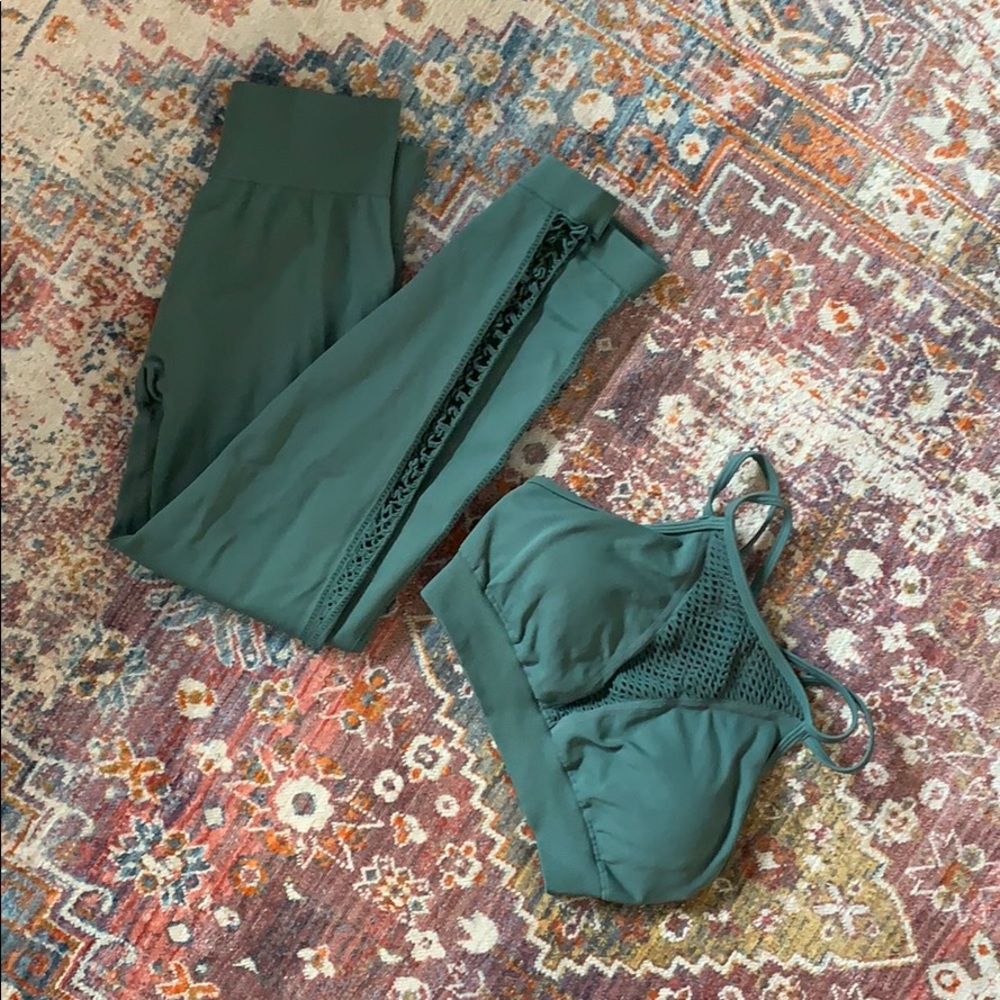 Lorna Jane Olive Green Set 🤍✨